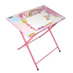 میز تحریر با صندلی میزیمو طرح اسب تک شاخ (مدل پایه رنگی) کد 251 - Image 4