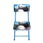 میز تحریر با صندلی میزیمو طرح پاندای کونگفوکار (مدل پایه رنگی) کد 251 - Image 5