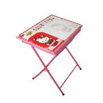 میز تحریر میزیمو مدل باکسدار تاشو طرح کیتی 1 کد 1051 (مدل پایه رنگی) - Image 3