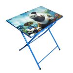میز تحریر با صندلی میزیمو طرح پاندای کونگفوکار (مدل پایه رنگی) کد 251 - Image 4