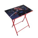 میز تحریر با صندلی میزیمو طرح مرد عنکبوتی (مدل پایه رنگی) کد 251 - Image 4