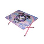 میز تحریر پایه کوتاه میزیمو طرح کرومی کد 3251 (مدل پایه رنگی) - Image 3